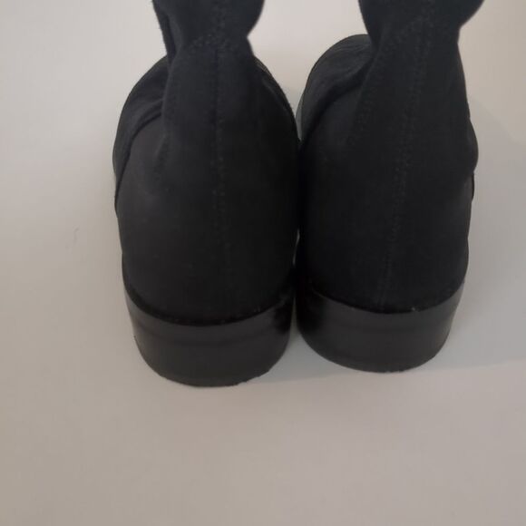 Stuart Weitzman Keelan Over-The-Knee Boot Black Suede Size 8.5 - Picture 6 of 13